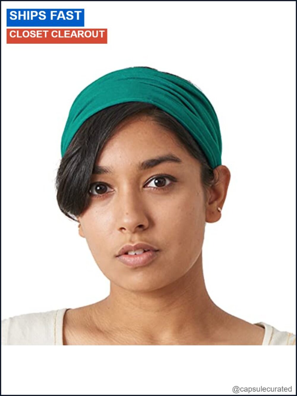 Viscose Rayon Spandex Headband Japanese Style Bandana Stretch